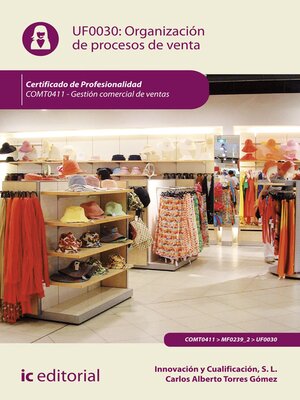 cover image of Organización de Procesos de Venta. COMT0411